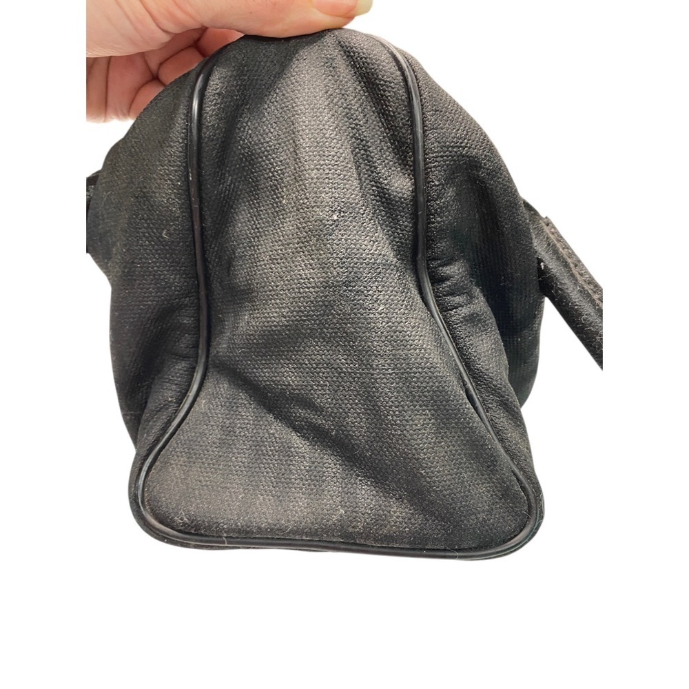 Fendi Black Vintage Satchel with Gold Accents - Picture 10 of 12